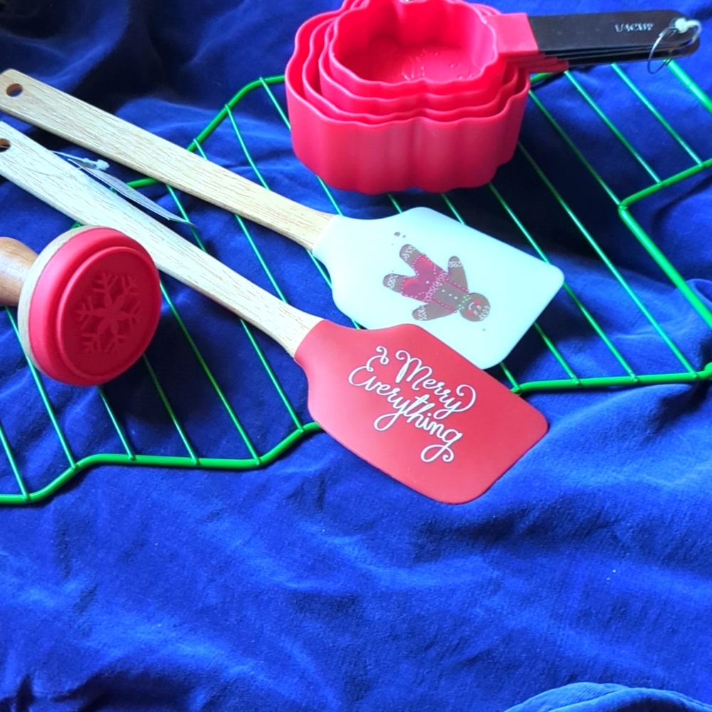 Christmas baking tools